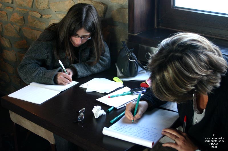 Luxembourg Seminar on parrots.