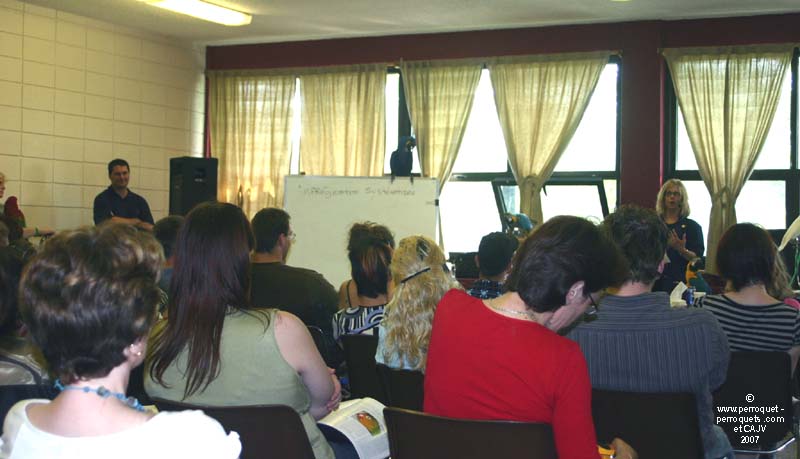 Johanne Vaillancourt at AQAP 2007 June.