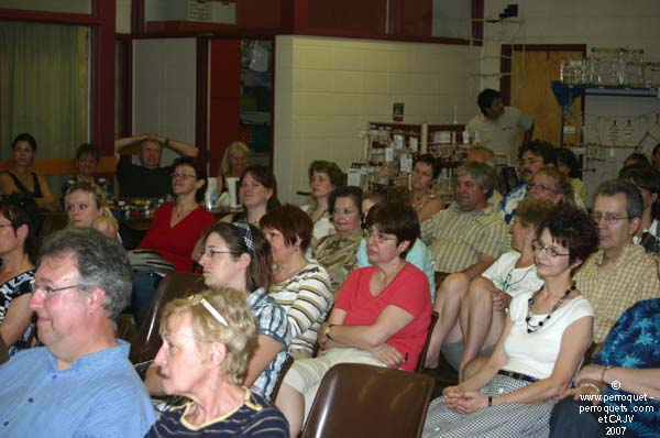 Johanne Vaillancourt at AQAP 2007 June: full audience.