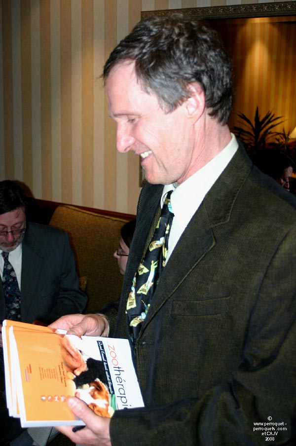 Launching of the Zootherapy Book in 2008.